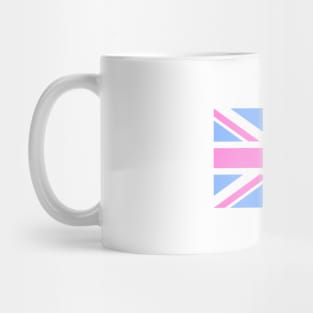 Union Jack Baby Pink Mug